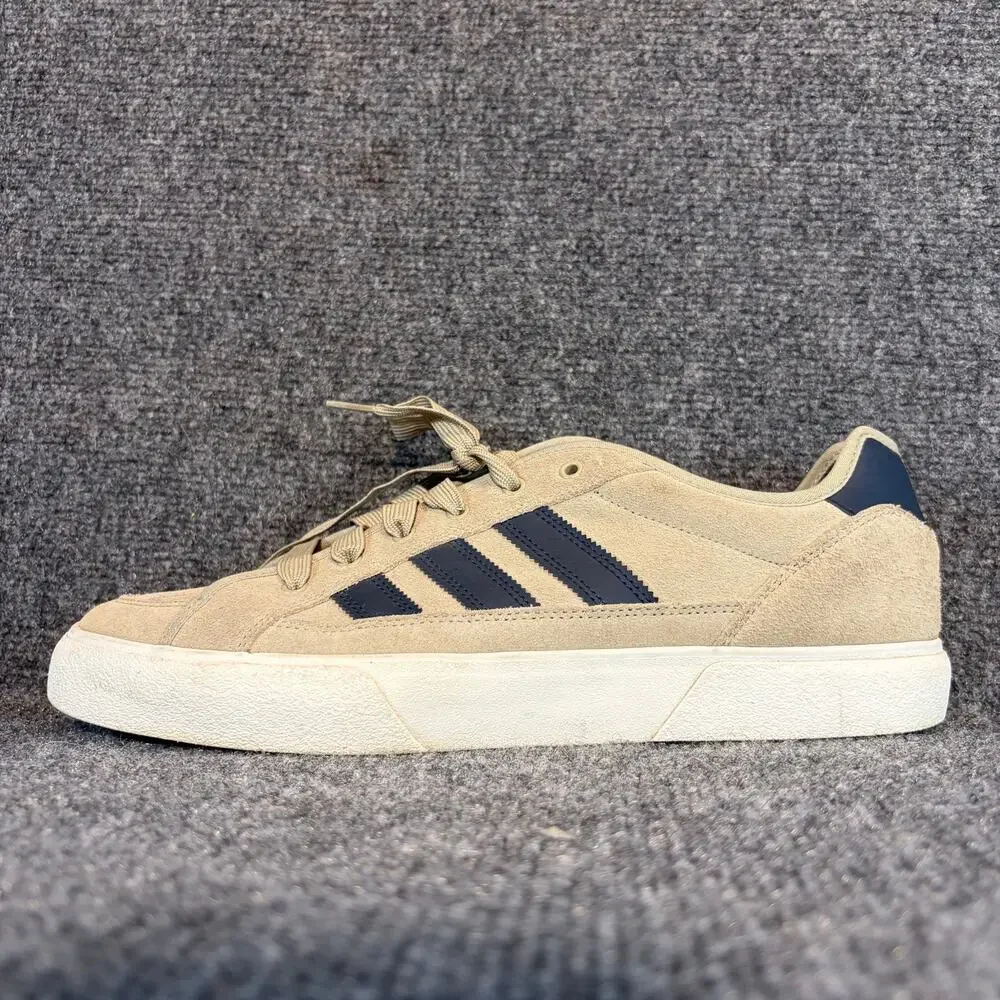 Adidas Court Tns Premiere Suede Sneaker Tan Mens 13 Casual Skateboard Shoes